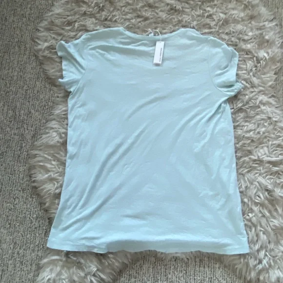 NWT James Perse Women's Short Sleeve slub Tee - Picture 6 of 9